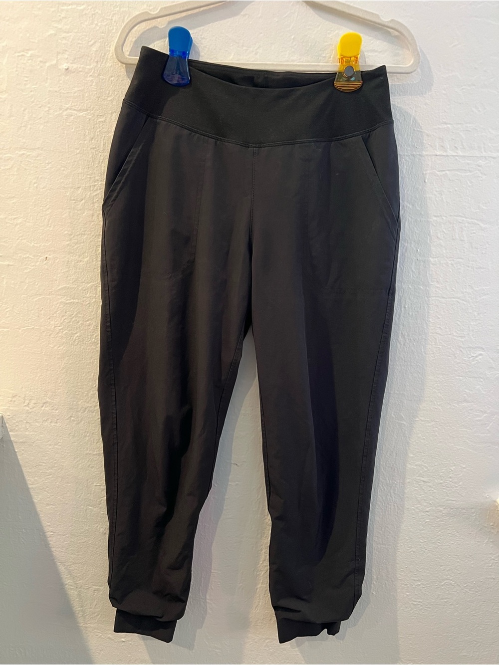 Patagonia Black Track Joggers with Elastic Ankles